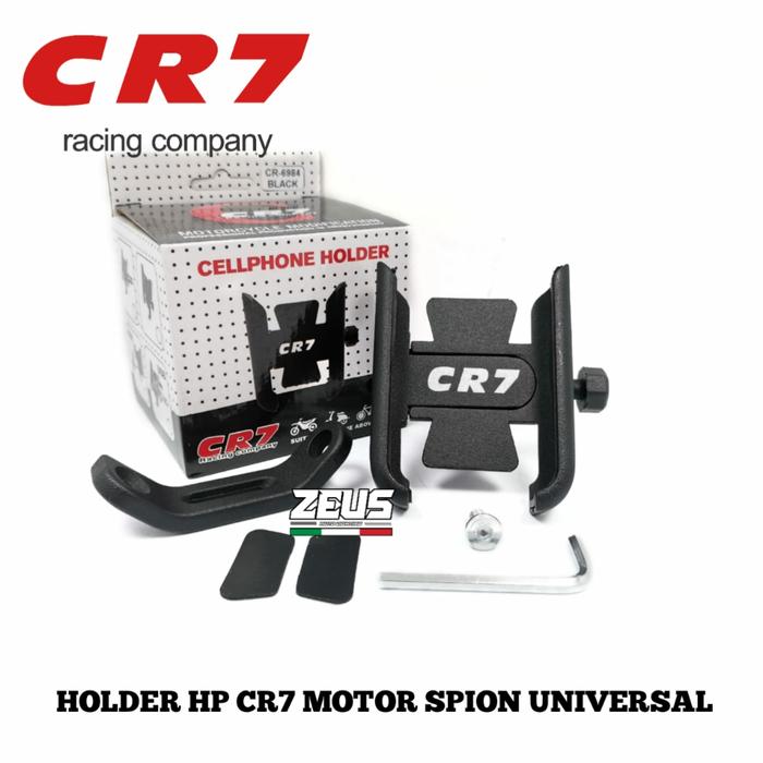 Holder HP CR7 Phone Holder HP Motor Handphone Spion Sepeda Motor Stand Bracket Holder HP Motor Spion