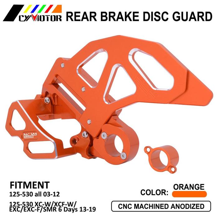 Motorcycle CNC Rear Brake Disc Guard Hub Spacer Caliper Guard For KTM