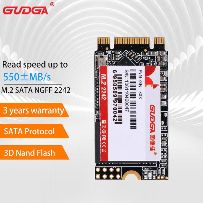 GUDGA SSD 2242 M2 NGFF SATA SSD 1TB 128GB 512GB SSD m2 ssd 2242 drive
