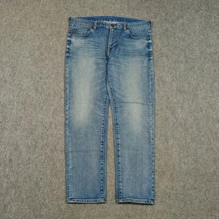 celana slim fit jeans panjang pria BEAMS size 36 second