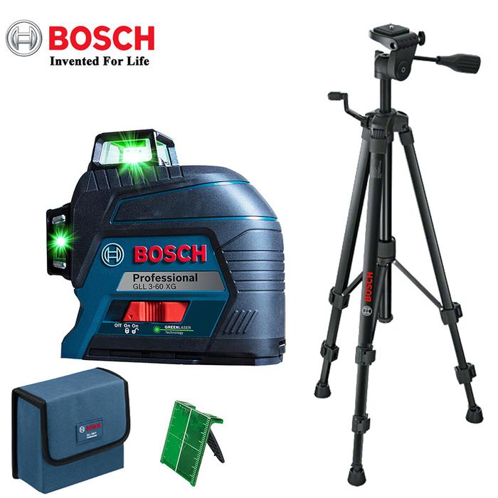 Bosch Laser Level 12-Line Green Laser Leveling Projection Line Self-Levelling For Home Decoration La