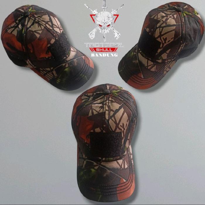 topi bdu taktikal camoflase perbakin full ripstop