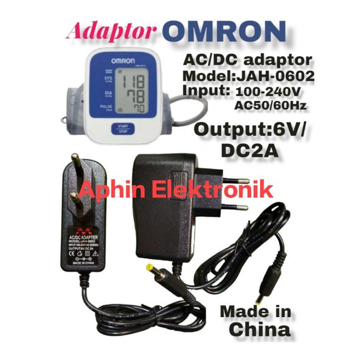 Adapter Tensi Omron Adaptor tensi Omron Adaptor Tensi ( yg dijual adaptornya)