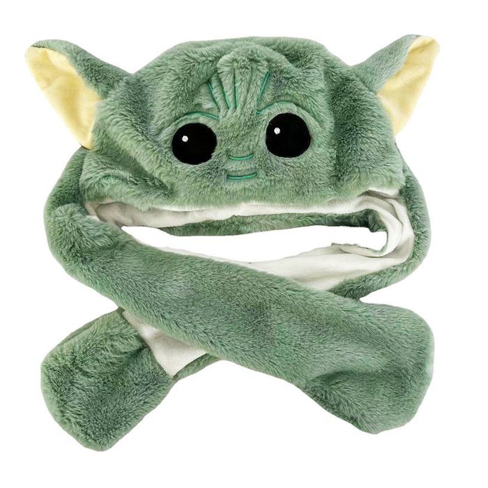 Anime Star Wars Baby Yoda Plush Hat Baby Yoda Figure Kawaii Cartoon