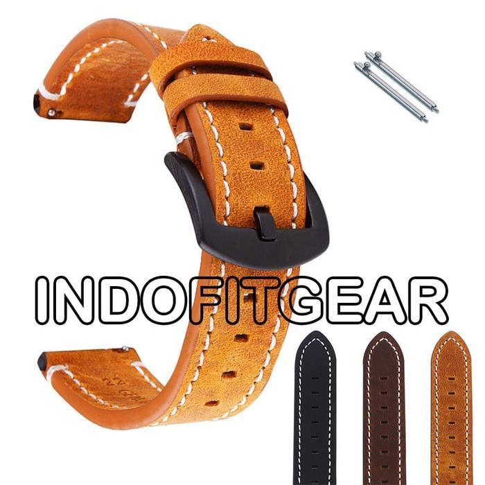 QUICK RELEASE WATCH LEATHER STRAP