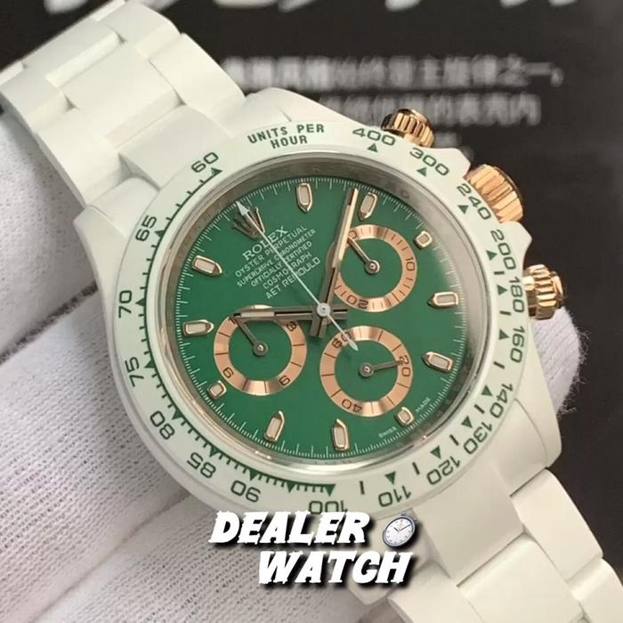 RolexDaytona Aet Remould Chronograph Green Dial Ceramic 40mm IPK Factory V7 Fullset