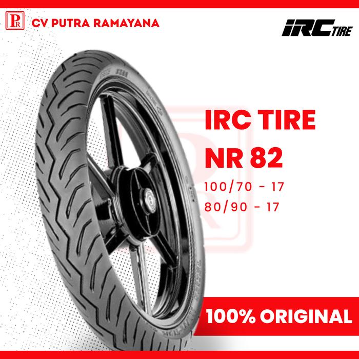BAN MOTOR IRC NR82 RING 17 100/70-17 TUBETYPE ORIGINAL