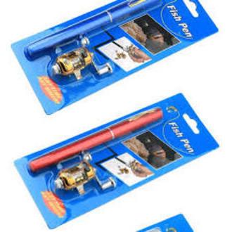 Satu Set joran pen Mini / Alat Pancing Pulpen