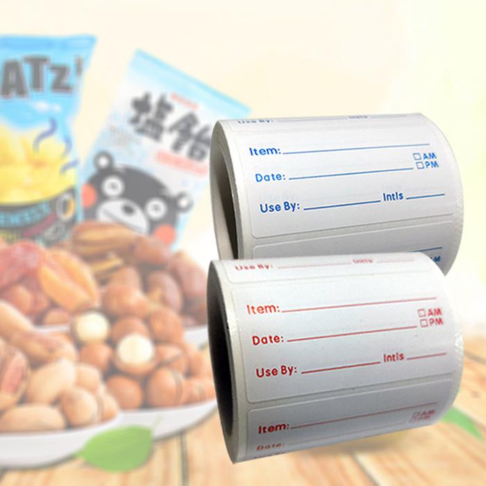 500pcs Stiker Tanggal Waterproof Sticker Stiker Expired Date Food Storage Label