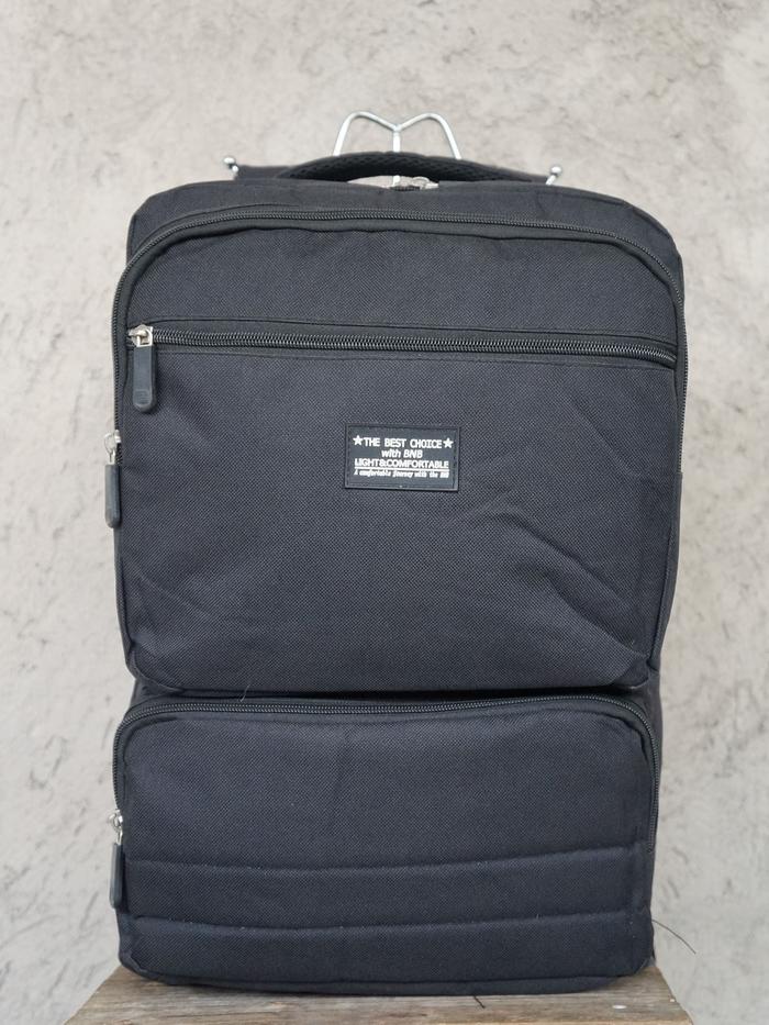 Ransel Pria BnB | Backpack BnB | Tas BnB Hitam