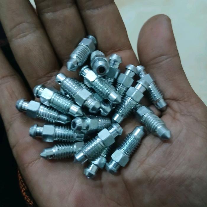 10 pcs nepel angin M8 drat 1.25 baut stelan angin