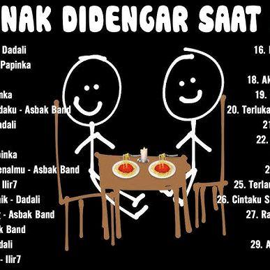 Pakaian untuk Pesta - Pakaian Dadali & Papinka dengan Asbak Band - Cocok untuk Pesta dan Acara Spesi