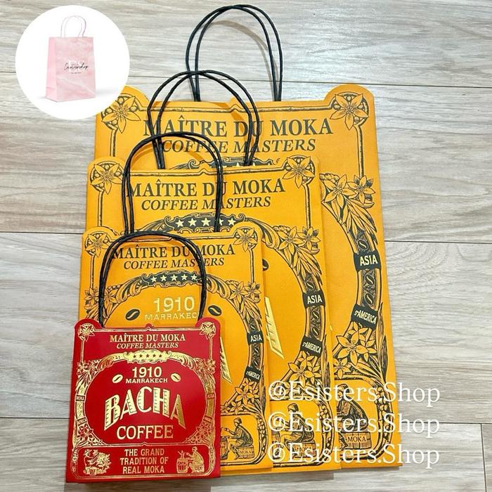 Paper Bag Bacha Coffee | Tas Belanja Bacha Coffee Ori