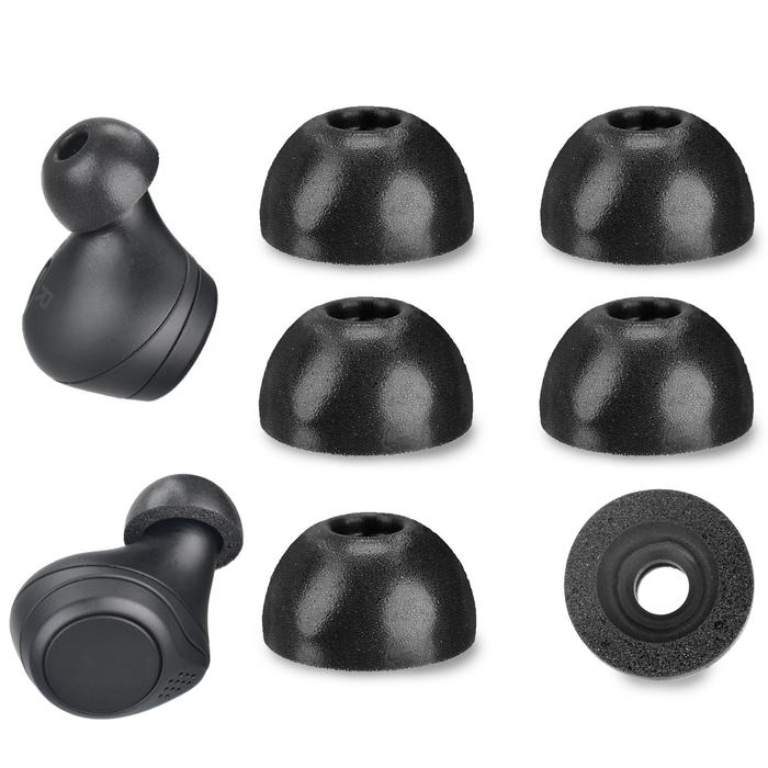 6Pack S M L Memory Foam Earbuds Cover Ear Tips for Jabra Elite 75t