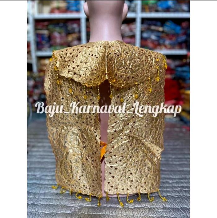 tokah terawang / tokah soder dewasa adat minang