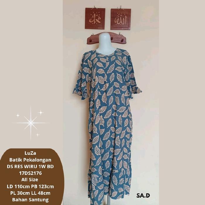 Daster LuZa Batik Pekalongan DS RES WIRU 1W BD (D)