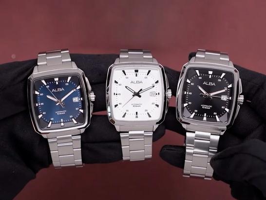 Alba Men Automatic AU4039 AU4039X1 AU4043 AU4043X1 AU4045 AU4045X1 Jam Tangan Original Garansi Resmi