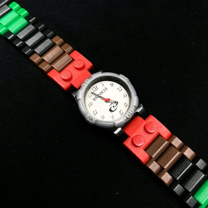 Jam Tangan Vintage LEGO Bionicle Techinc Buildable Second