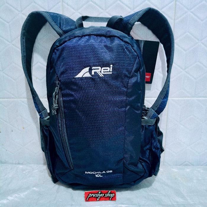 REI Tas Ransel Mini Mochila02 Navy New 10L - Tas Backpack Kecil untuk Aktivitas Harian