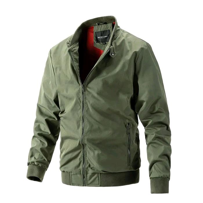 jaket Bomber polri kekinian pria wanita Nyaman Casual Hitam Panjang Keren