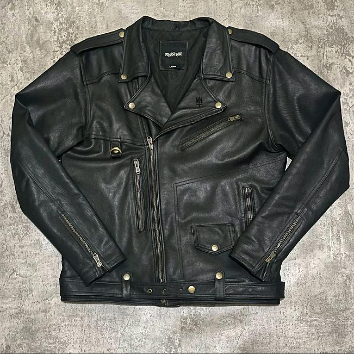 Leather Jacket Maternal Dissaster DYETO Protonecros