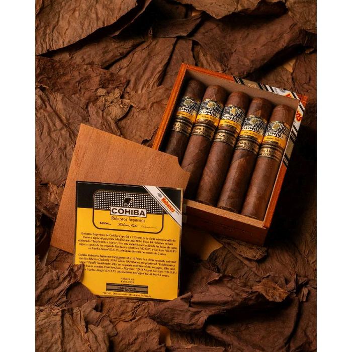 COHIBA ROBUSTOS SUPREMOS EL 2014 (BOX OF