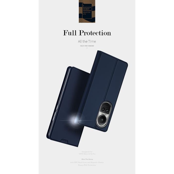Case Oppo Reno 10 5G/ Reno 10 Pro / Reno 10 Pro Plus 2023 Flipcase Dux Ducis Original Skin Pro Flip