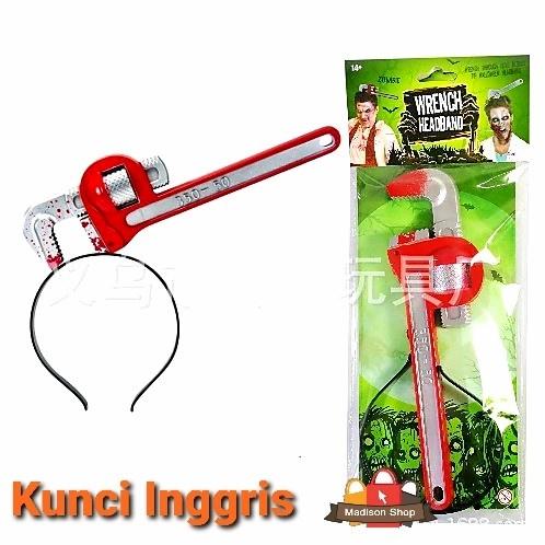 Bando Golok Pisau Suntikan Suster Bando Kapak Gergaji Berdarah Cosplay Mainan Prank Toy Kosplay Kost