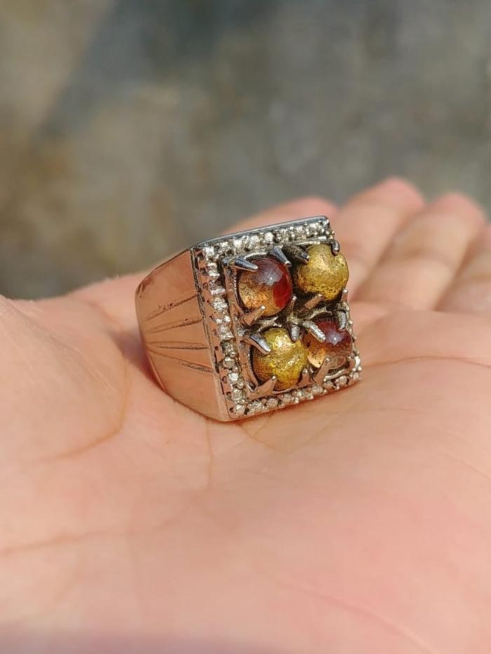 Cincin Wesi Kuning Mix Liur Lipan