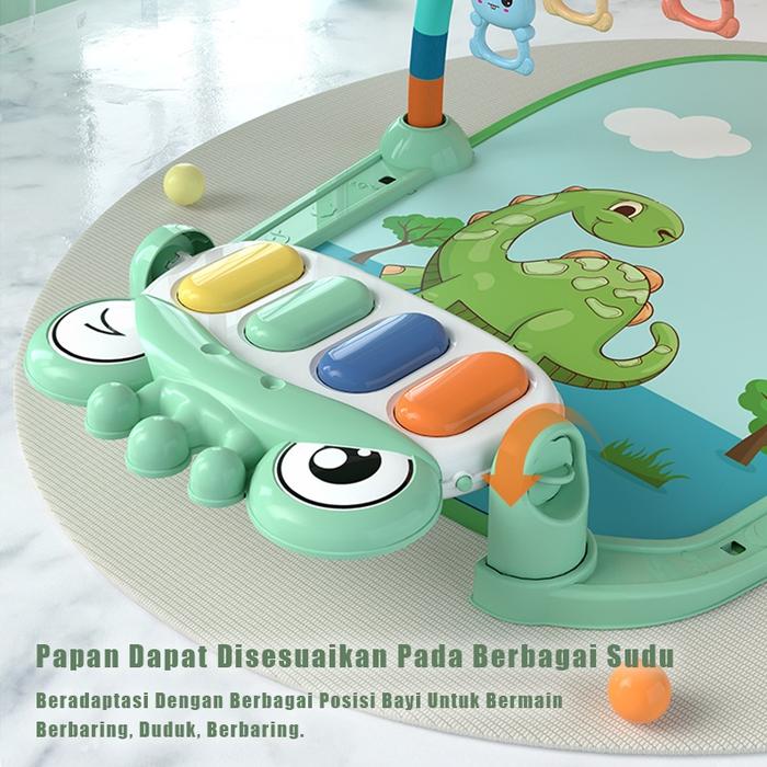 New Pedal Piano Fitness Rack Baby Musical Playgym Bayi Kerincingan Baby Gym Babygym