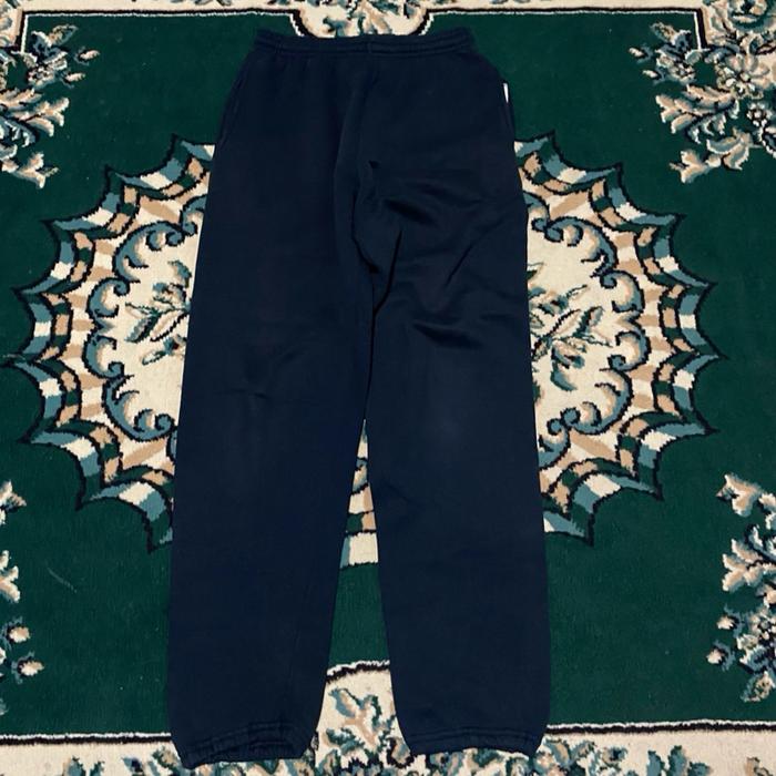 Vintage Russell Athletic Jogger Pants Hitam Size M W34-40 LPaha28 P99 OL15 Lingkar Pinggang 68-80 cm