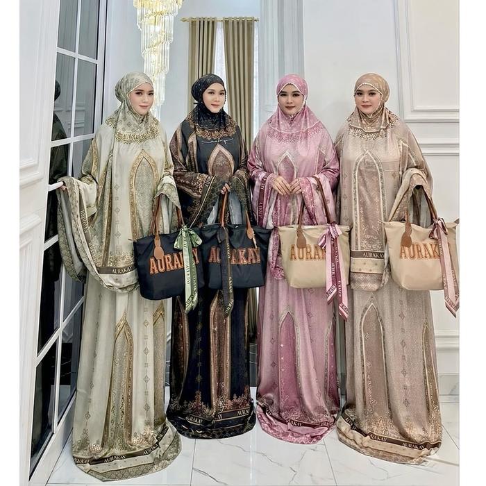 Mukena aurakay terbaru series jeddah