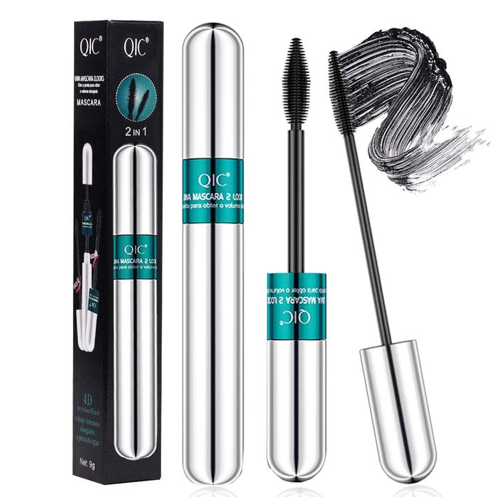QIC 4D Silk Fiber Lash Mascara 2 in 1 Thrive Mascara Makeup
