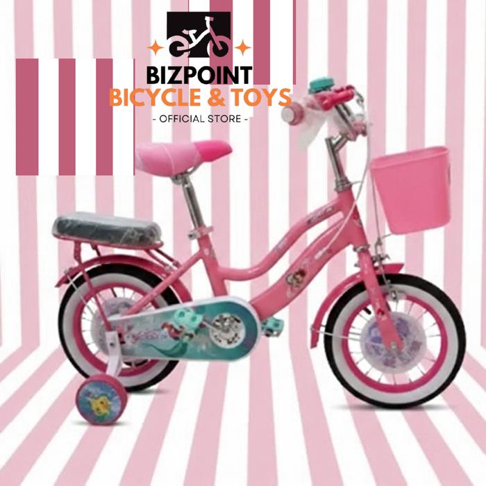 Sepeda Mini Anak Perempuan Element Coyote Bonita Little Mermaid 16/18