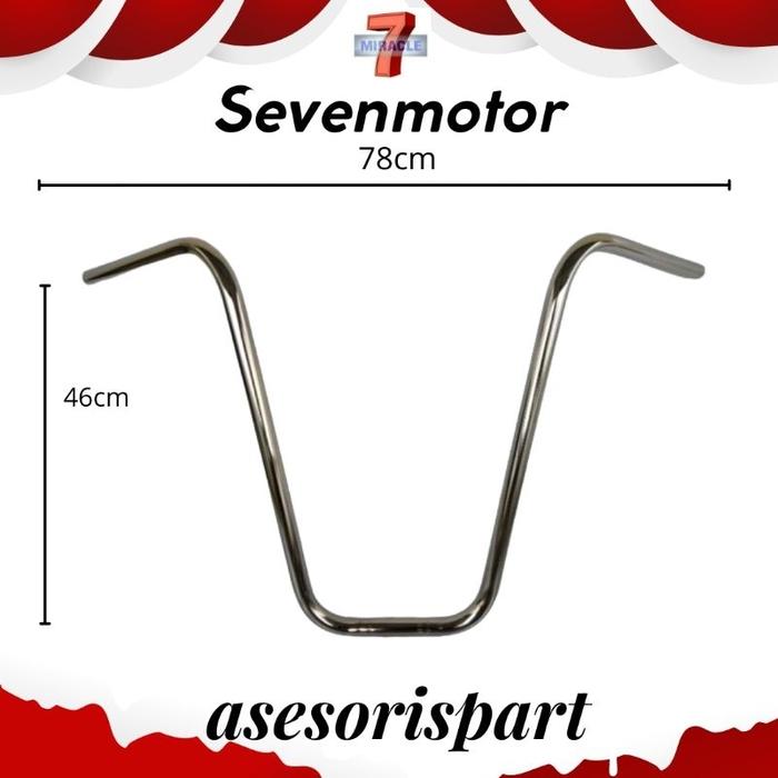 Stang Costum Chooper Tinggi Universal Lowrider Handlebar
