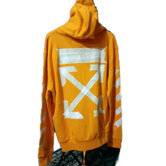 OFF WHITE HOODE ZIPER TAP ARROW