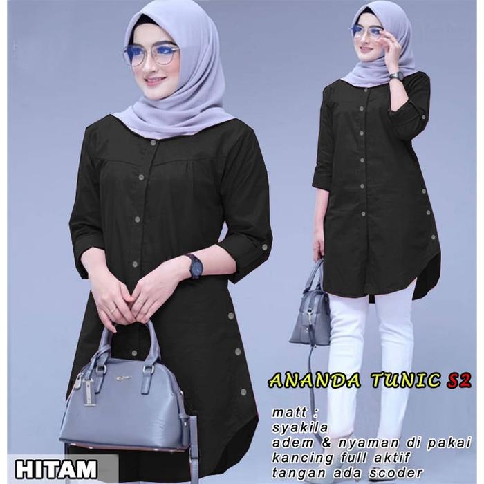 ANANDA TUNIC Baju Atasan Tunic Fashion Wanita