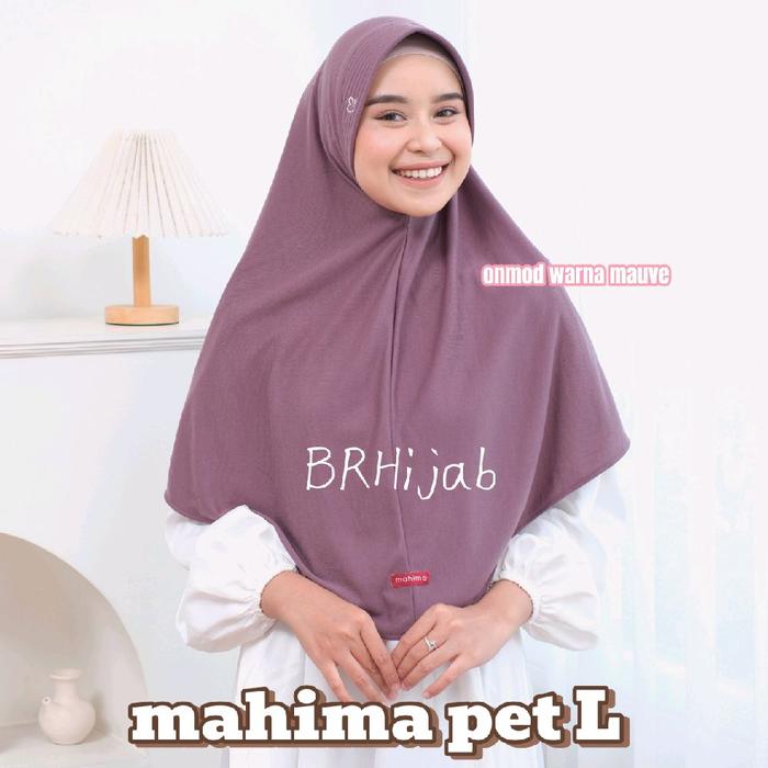 Jilbab MAHIMA PET ANTEM SIZE M dan L // Mahima ORI