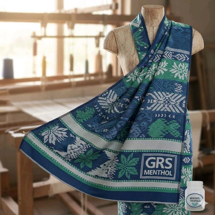 Sarung Batik GRS Menthol Cocok Dipakai Orang Dewasa Motif Elegan dan Nyaman