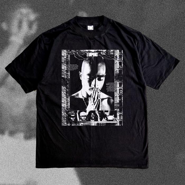 [HOT] Tupac Heavyweight 16s - Kaos Band Merch Tupac Amaru Shakur heavy Cotton Combed Bootleg
