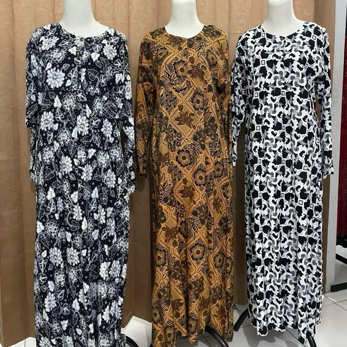 batik KE, lengan panjang, untuk ibu ibu, nenek nenek