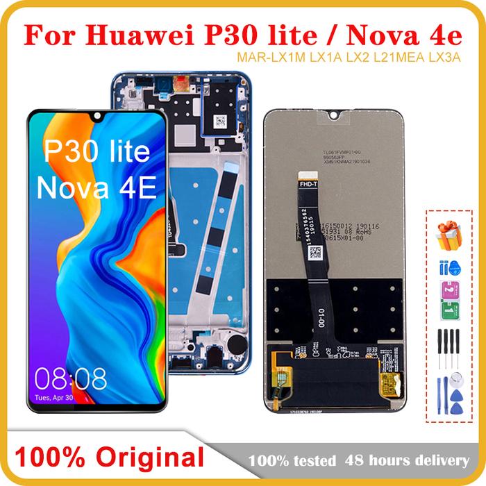 6.15" For Huawei P30 Lite LCD Original MAR-LX1M LX1A LX2 L21MEA LX3A