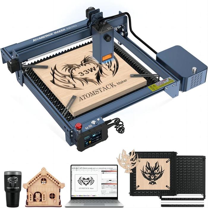 ATOMSTACK A30 X30 S30 Pro 160w Laser Engraving Machine With F3