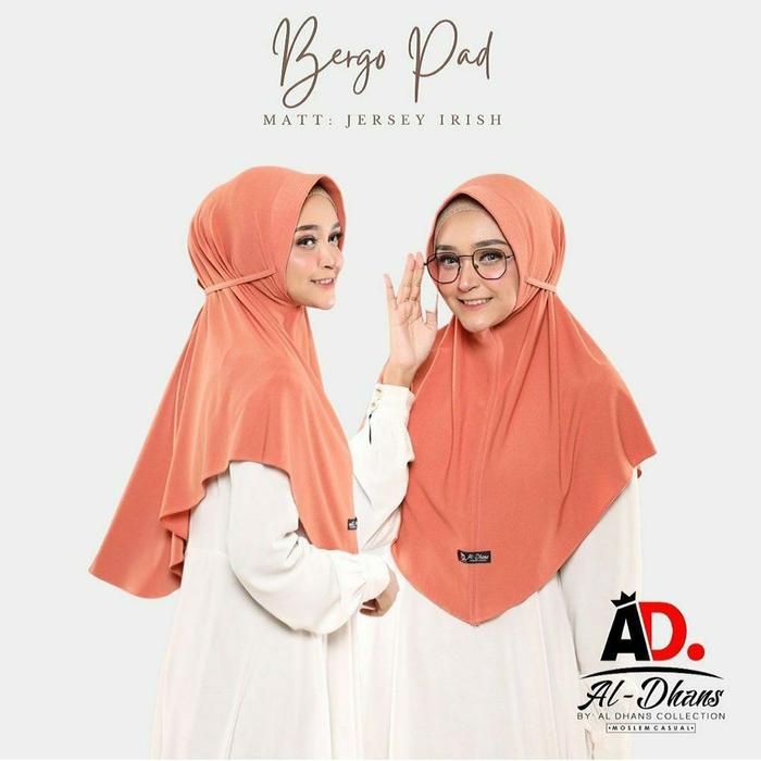 HIJAB INSTAN BERGO PAD ORIGINAL AL DHANS COLLECTION