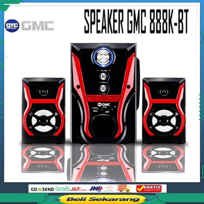 SPEAKER AKTIF GMC BLUETOOTH / SPEAKER 888L / K PROMO HARGA SUPER MURAH