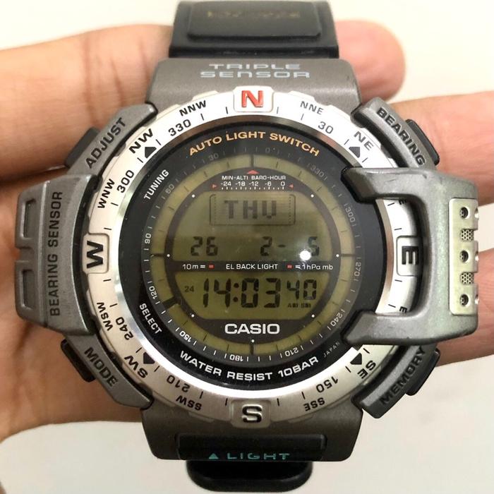 Casio Protrek PRT40 Bassing Gears