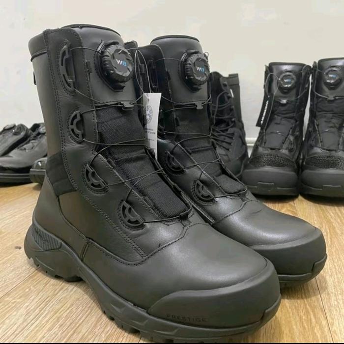 (SAURAMIL) SEPATU PDL DIABLO FULL KULIT tali putat BOA WEBEST