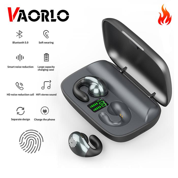 S19 Bone Conduction TWS Headphone Touch Control Noise Cancelling Bass