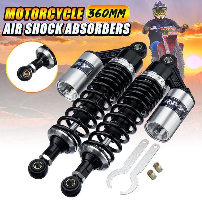 Universal 280/320mm 340/360/380mm 400mm 440mm Motorcycle Air Shock