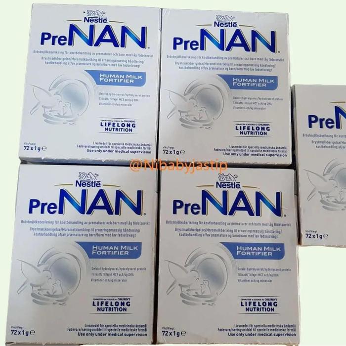 READY Susu Nestle PreNAN HUMAN MILK FORTIFIER HMF FM85 Nutrisi Baby Penambah BB Bayi Premature Box